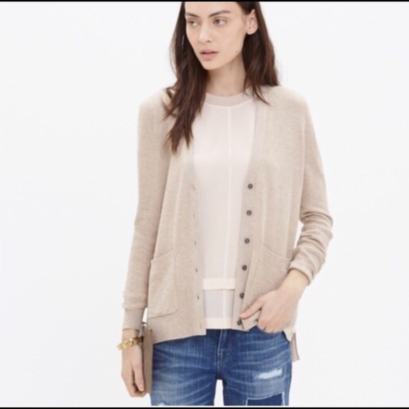 Madewell Sweaters - Madewell Spring Weight Cotton Cardigan